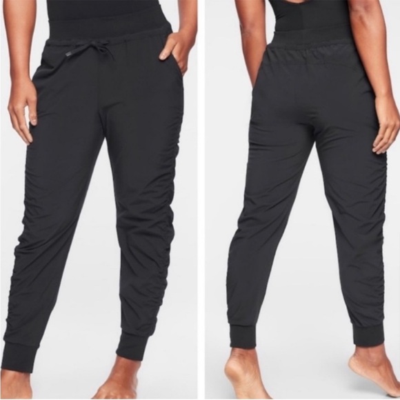 Athleta Pants - Athleta Attitude Yoga Pilates Workout Pant Black Size 12